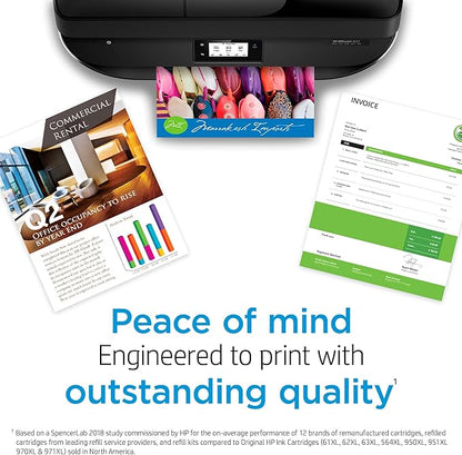 HP 67 Tri-color Ink Cartridge | Works with HP DeskJet 1255, 2700, 4100 Series, HP ENVY 6000, 6400 Series | Eligible for Instant Ink | 3YM55AN