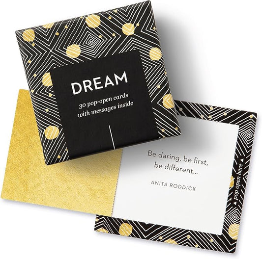 Compendium ThoughtFulls Pop-Open Cards — Dream — 30 Pop-Open Cards, Each with a Different Inspiring Message Inside