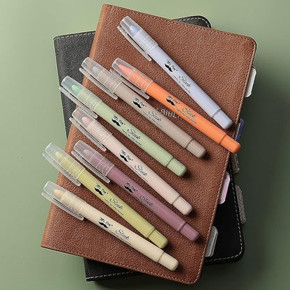 Mr. Pen- Gel Highlighter, 8 Pack, Pastel Colors, Bible Highlighters No Bleed, Assorted Colors, Pastel Quick Dry Highlighter, Bible Markers