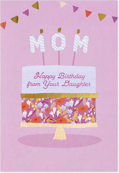American Greetings Mom Birthday Card from Daughter (A Wonderful Mom)